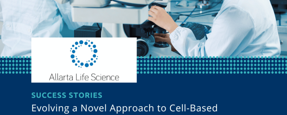 Allarta Life Science is evolving cell-based therapies leveraging the SOPHIE program and Hamilton's medical innovation ecosytem