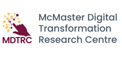 McMaster Digital Transformation Research Centre (MDTRC) logo