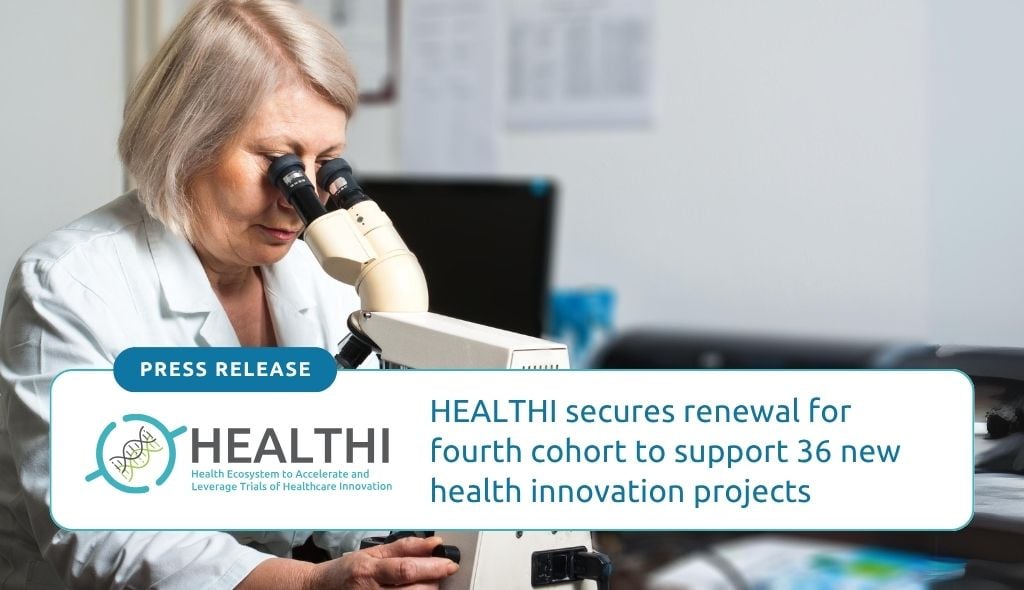 HEALTHI secures renewal for fourth cohort to support 36 new health innovation projects