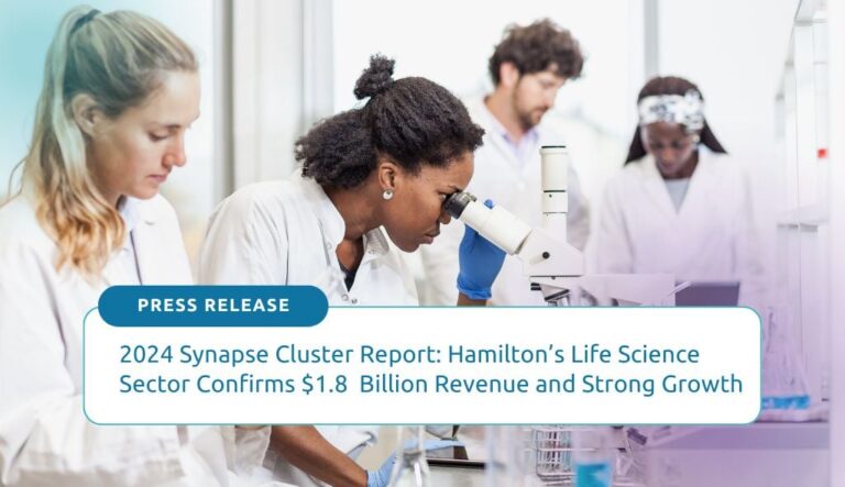 Learn more about the impressive growth and advancements in Hamilton’s life sciences ecosystem in the 2024 Synapse Cluster Report.