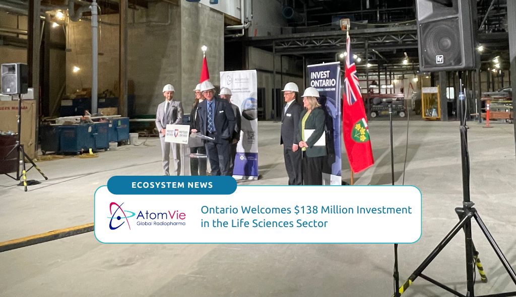 AtomVie facility expansion brought in $138 million in life sciences investments, creating jobs in Radiopharma.