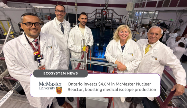 A $4.6 million investment from the Ontario government will expand the production of life-saving medical isotopes at the McMaster Nuclear Reactor (MNR), ensuring more cancer patients can access critical treatments.
